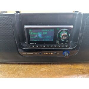 Sirius Satellite Radio SUBX2 Boombox Sportster 5 w/ Active Lifetime Subscription
